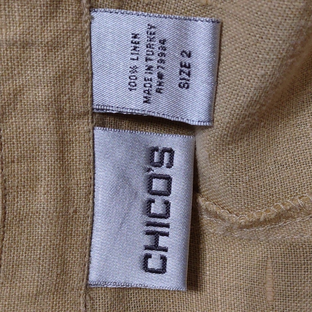 Chico's Linen Jacket - Picture 7 of 7
